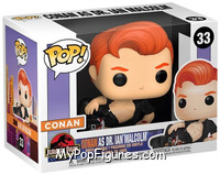 Conan as Dr. Ian Malcolm from Conan O'Brien - Pop! Vinyl Figures manufactured by Funko [Front]