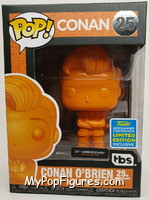 Conan O'Brien (Orange) from Conan O'Brien - Pop! Vinyl Figures manufactured by Funko [Front]