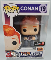 Conan O'Brien (Revealed) from Conan O'Brien - Pop! Vinyl Figures manufactured by Funko [Front]