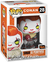 Conan as Pennywise from Conan O'Brien - Pop! Vinyl Figures manufactured by Funko [Front]