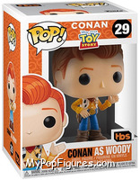 Conan as Woody from Conan O'Brien - Pop! Vinyl Figures manufactured by Funko [Front]