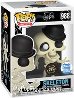 Skeleton (Glow in the Dark) (Chase) from Corpse Bride - Pop! Vinyl Figures manufactured by Funko [Front]