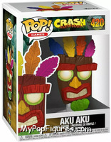 Aku Aku from Crash Bandicoot - Pop! Vinyl Figures manufactured by Funko [Front]