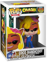 Coco Banidcoot from Crash Bandicoot - Pop! Vinyl Figures manufactured by Funko [Front]