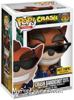 Crash Bandicoot (Biker Outfit) from Crash Bandicoot - Pop! Vinyl Figures manufactured by Funko [Front]