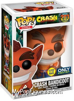 Crash Bandicoot (Glows in the Dark) from Crash Bandicoot - Pop! Vinyl Figures manufactured by Funko [Front]