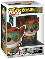 Crash Bandicoot with Scuba Gear from Crash Bandicoot - Pop! Vinyl Figures manufactured by Funko [Front]