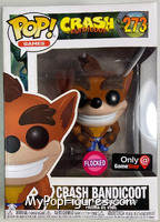 Crash Bandicoot (Flocked) from Crash Bandicoot - Pop! Vinyl Figures manufactured by Funko [Front]