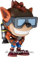 Crash Bandicoot with Jet Pack from Crash Bandicoot - Pop! Vinyl Figures manufactured by Funko [Loose]