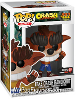 Fake Crash Bandicoot from Crash Bandicoot - Pop! Vinyl Figures manufactured by Funko [Front]