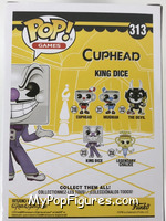 King Dice from Cuphead - Pop! Vinyl Figures manufactured by Funko [Back]