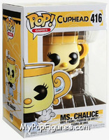 Ms. Chalice from Cuphead - Pop! Vinyl Figures manufactured by Funko [Front]