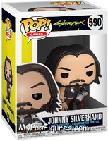 Johnny Silverhand from Cyberpunk 2077 - Pop! Vinyl Figures manufactured by Funko [Front]
