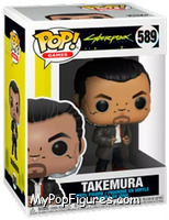 Takemura from Cyberpunk 2077 - Pop! Vinyl Figures manufactured by Funko [Front]
