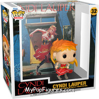 She's So Unusual from Cyndi Lauper - Pop! Albums manufactured by Funko [Front]