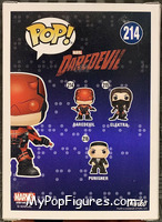 Daredevil from Daredevil - Pop! Vinyl Figures manufactured by Funko [Back]