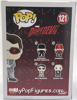 Matt Murdock from Daredevil - Pop! Vinyl Figures manufactured by Funko [Back]