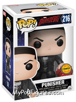 Punisher (Holding Daredevil Mask) from Daredevil - Pop! Vinyl Figures manufactured by Funko [Front]