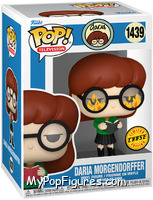 Daria Morgendorger (Book / Flaming Glasses) from Daria - Pop! Vinyl Figures manufactured by Funko [Front]