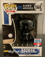 Batman (Black Chrome) from DC Super Heroes - Pop! Vinyl Figures manufactured by Funko [Front]