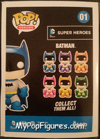 Batman (Blue) from DC Super Heroes - Pop! Vinyl Figures manufactured by Funko [Back]