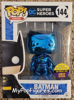 Batman (Dark Blue Chrome) from DC Super Heroes - Pop! Vinyl Figures manufactured by Funko [Front]