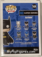 Batman (Gold Chrome) from DC Super Heroes - Pop! Vinyl Figures manufactured by Funko [Back]