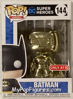 Batman (Gold Chrome) from DC Super Heroes - Pop! Vinyl Figures manufactured by Funko [Front]