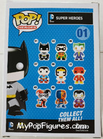 Batman (Gray Suit) from DC Super Heroes - Pop! Vinyl Figures manufactured by Funko [Back]