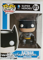 Batman (Gray Suit) from DC Super Heroes - Pop! Vinyl Figures manufactured by Funko [Front]