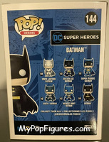 Batman (Green Chrome) from DC Super Heroes - Pop! Vinyl Figures manufactured by Funko [Back]