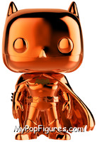 Batman (Orange Chrome) from DC Super Heroes - Pop! Vinyl Figures manufactured by Funko [Loose]