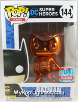 Batman (Orange Chrome) from DC Super Heroes - Pop! Vinyl Figures manufactured by Funko [Front]