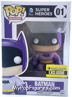 Batman (Purple) from DC Super Heroes - Pop! Vinyl Figures manufactured by Funko [Front]