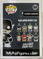 Black Lantern Reverse Flash from DC Super Heroes - Pop! Vinyl Figures manufactured by Funko [Back]