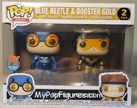 Booster Gold / Blue Beetle from DC Super Heroes - Pop! Vinyl Figures manufactured by Funko [Front]