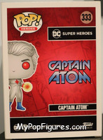 Captain Atom from DC Super Heroes - Pop! Vinyl Figures manufactured by Funko [Back]