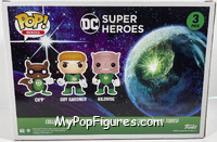 Ch'p / Guy Gardner / Kilowog from DC Super Heroes - Pop! Vinyl Figures manufactured by Funko [Back]