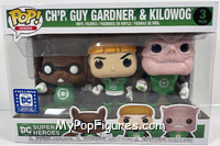 Ch'p / Guy Gardner / Kilowog from DC Super Heroes - Pop! Vinyl Figures manufactured by Funko [Front]