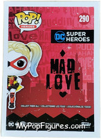 Harley Quinn as Robin from DC Super Heroes - Pop! Vinyl Figures manufactured by Funko [Back]