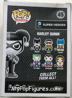 Harley Quinn (Mallet) (Black / White) from DC Super Heroes - Pop! Vinyl Figures manufactured by Funko [Back]