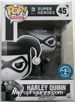 Harley Quinn (Mallet) (Black / White) from DC Super Heroes - Pop! Vinyl Figures manufactured by Funko [Front]