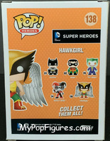 Hawkgirl from DC Super Heroes - Pop! Vinyl Figures manufactured by Funko [Back]