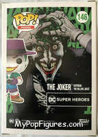 Joker (Batman: The Killing Joke) from DC Super Heroes - Pop! Vinyl Figures manufactured by Funko [Back]