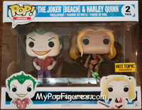 Joker (Beach) / Harley Quinn from DC Super Heroes - Pop! Vinyl Figures manufactured by Funko [Front]