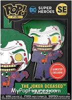 Joker Dceased (Bloody) from DC Super Heroes - Pop! Pins manufactured by Funko [Front]