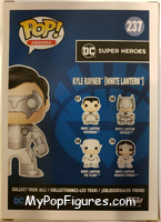 Kyle Rayner (White Lantern) from DC Super Heroes - Pop! Vinyl Figures manufactured by Funko [Back]