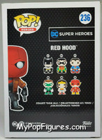 Red Hood from DC Super Heroes - Pop! Vinyl Figures manufactured by Funko [Back]