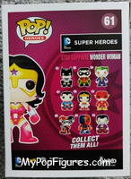 Star Sapphire Wonder Woman from DC Super Heroes - Pop! Vinyl Figures manufactured by Funko [Back]