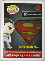 Superman (Flashpoint) from DC Super Heroes - Pop! Vinyl Figures manufactured by Funko [Back]